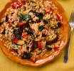 Meera Sodha’s vegan recipe for spiced aubergine and tomato rice